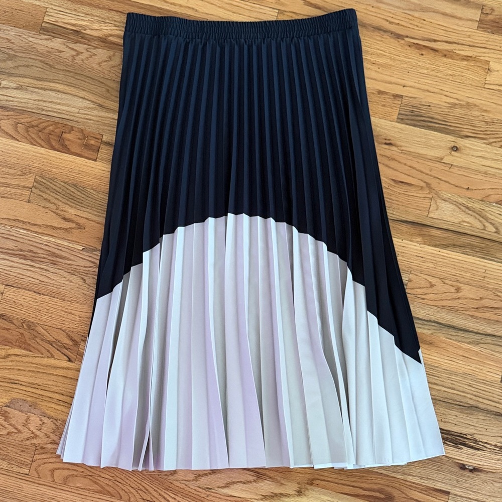 Max Studio knife pleat skirt